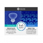 Agan Prostate Support Formula 30 φυτικές κάψουλες Συμπλήρωμα για την Υγεία του Προστάτη & Erectin Function Support 6 ταμπλέτες