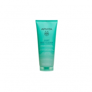 Apivita Gel Καθαρισμού Just Bee Clear για Λιπαρές Επιδερμίδες 200ml