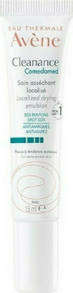 Avene Cleanance Comedomed SOS Spot Γαλάκτωμα Προσώπου για Λιπαρές/Μικτές Επιδερμίδες κατά των Ατελειών & της Ακμής 15ml